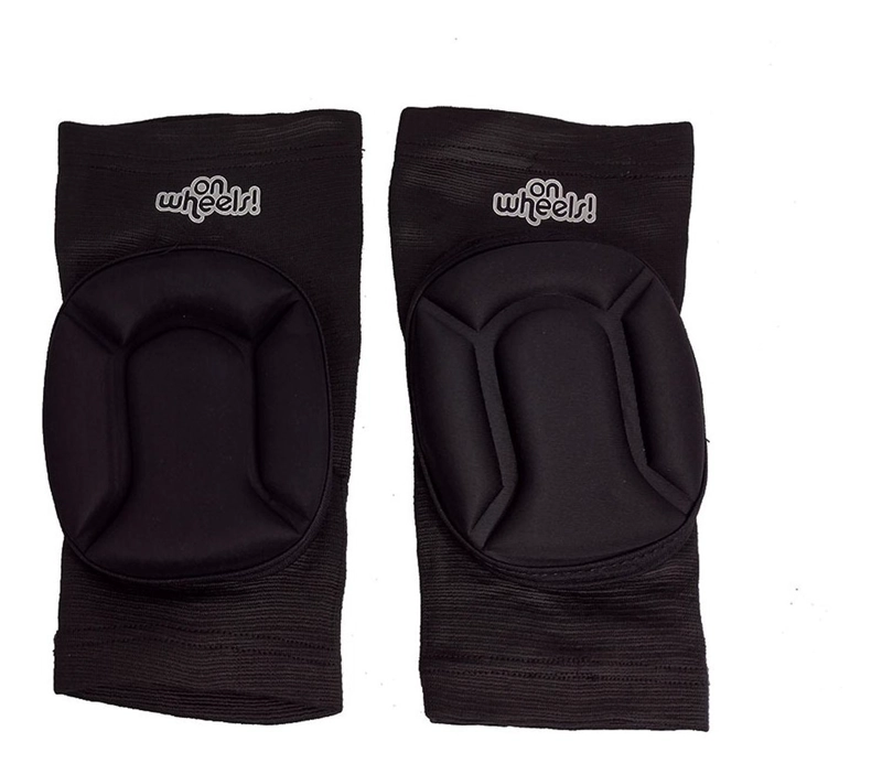 RODILLERA ON WHEELS ACOLCHADA UNIVERSAL MULTIDEPORTE ADULTOS NEGRO S/M - 3