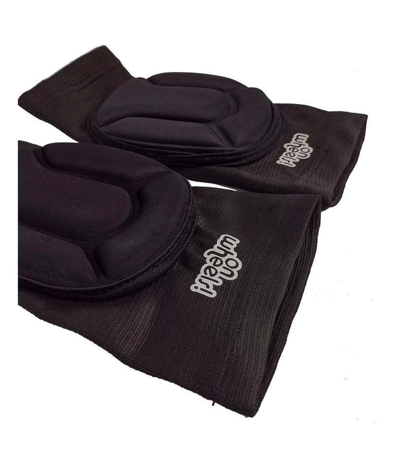 RODILLERA ON WHEELS ACOLCHADA UNIVERSAL MULTIDEPORTE ADULTOS NEGRO S/M - 4
