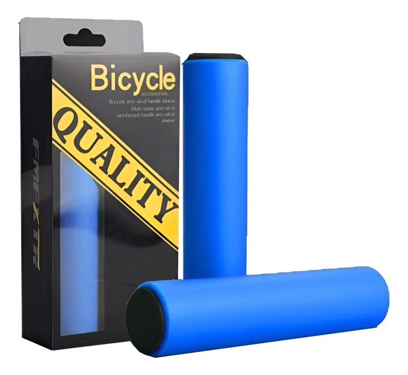 PUÑOS DE SILICONA PARA BICICLETAS, GRIPS, EMPUÑADURA - 1