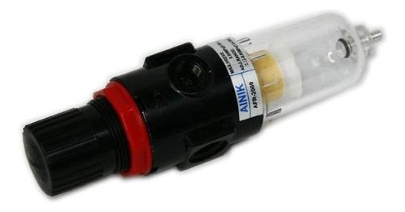 FILTRO REGULADOR DE COMPRESOR NEUMATICO CON MANOMETRO SIMPLE - 4