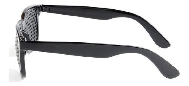 LENTES RETICULARES ESTENOPEICOS MIOPIA, ASTIGMATISMO OJOS TALLA UNICA NEGRO - 2