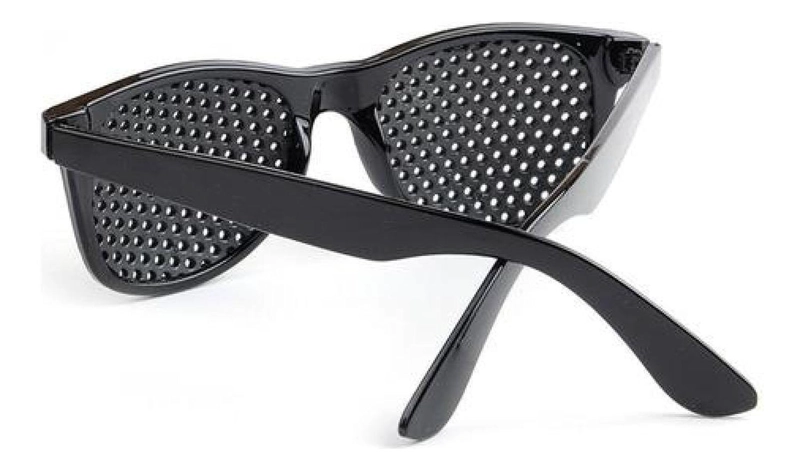 LENTES RETICULARES ESTENOPEICOS MIOPIA, ASTIGMATISMO OJOS TALLA UNICA NEGRO - 5