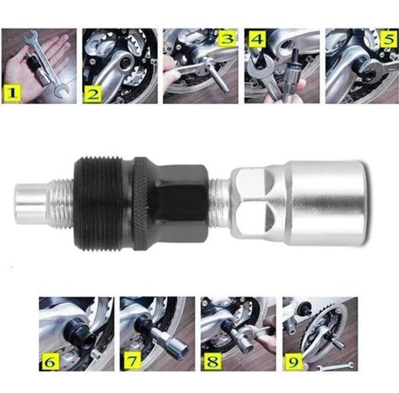 EXTRACTOR DE VOLANTE, BIELA, PEDAL, BICICLETA - 8