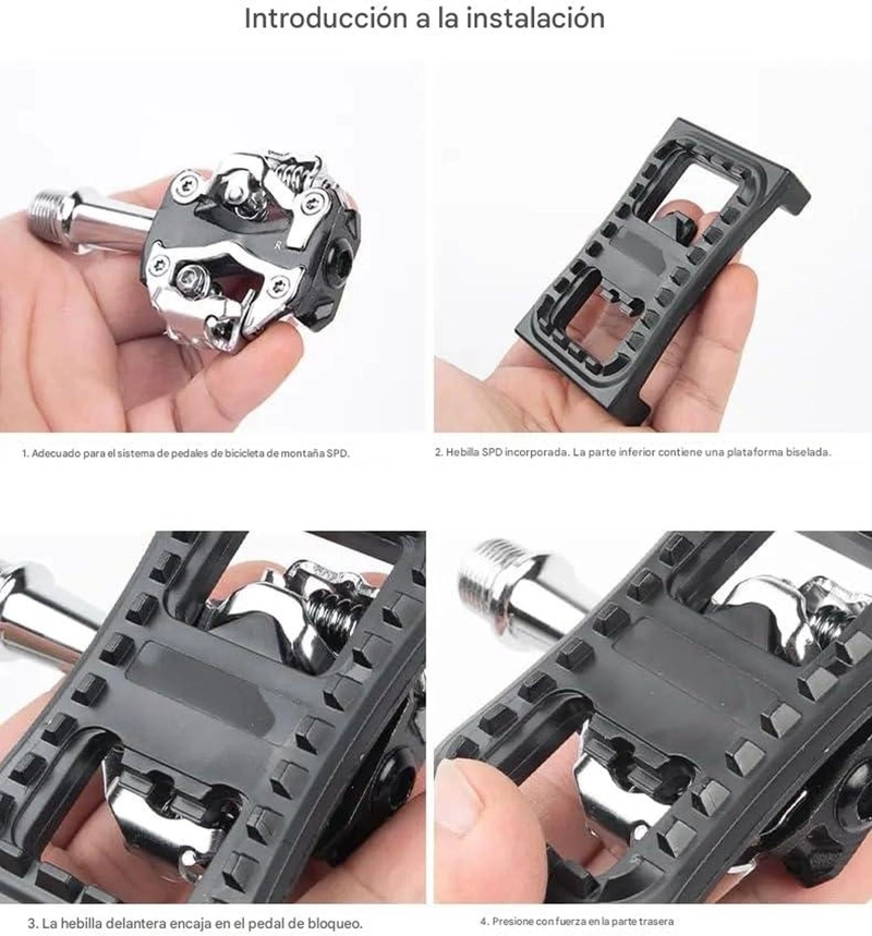 ADAPTADOR REFLECTANTE TIPO SM-PD22 PARA PEDALES SHIMANO SPD - 3