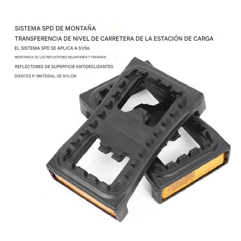 ADAPTADOR REFLECTANTE TIPO SM-PD22 PARA PEDALES SHIMANO SPD - 5