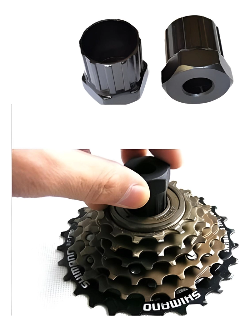 EXTRACTOR PIÑON ESTANDAR, TIPO SHIMANO ESTRIADO, BICICLETA - 1