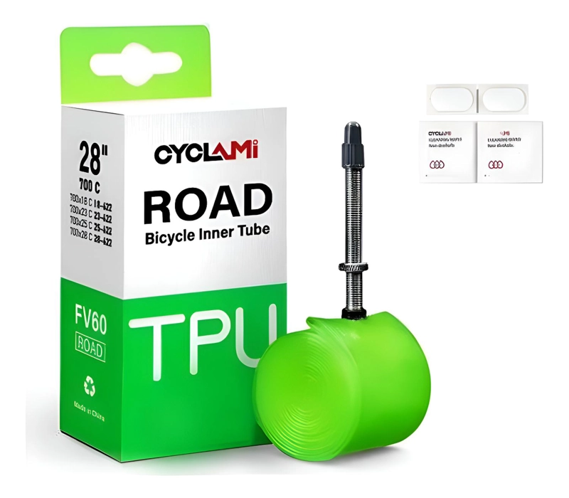 CAMARA BICICLETA TIPO TUBOLITO RUTA 700 X 18-28C VF 60MM PRESTA - 1