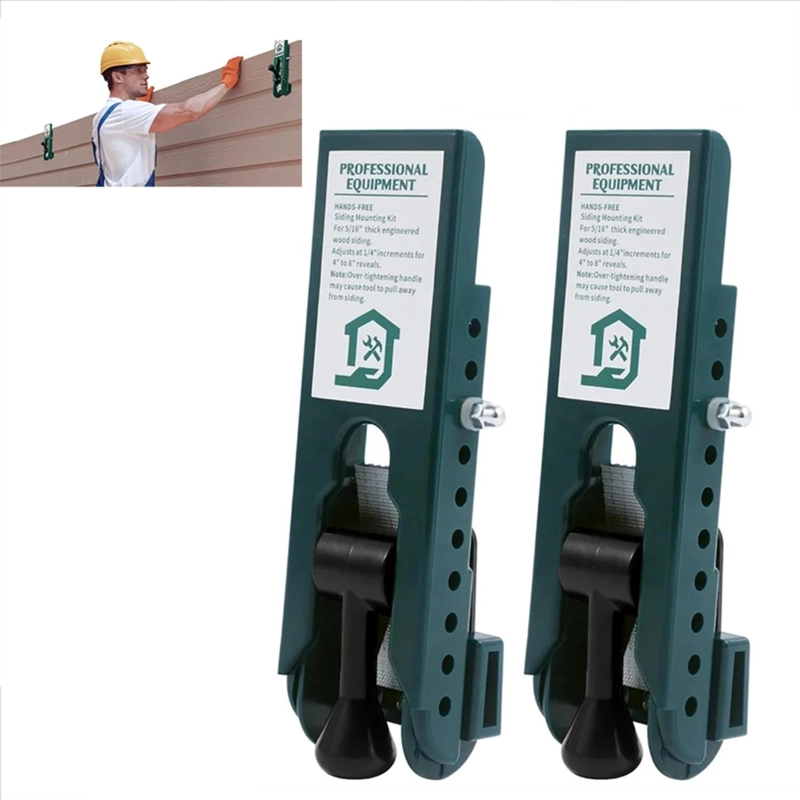 2 SOPORTES NIVELADORES INSTALACION FACHADA SIDING 5/16'' - 1
