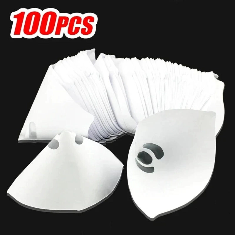 100 FILTROS EMBUDO PINTURA AUTOMOTRIZ 100 MICRAS DESECHABLES - 4