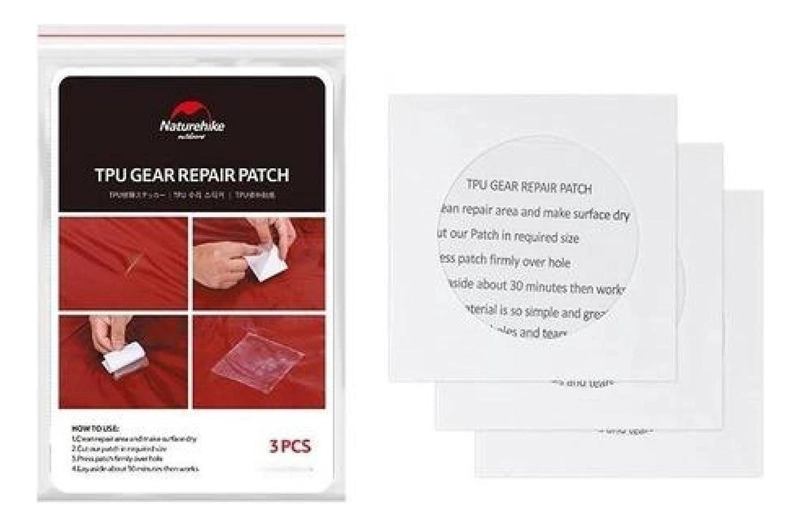 PARCHES TPU DE REPARACION DE EQUIPAMIENTO OUTDOOR CAMPING - 3