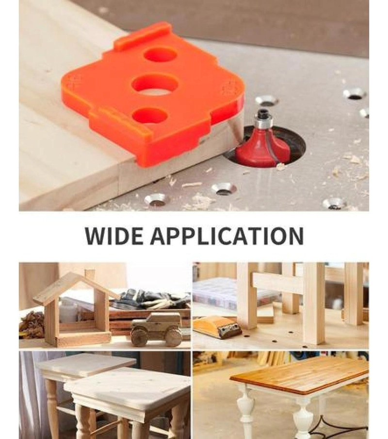 4 GUIA PLANTILLAS CORTE ESQUINA REDONDA MADERA ROUTER - 2