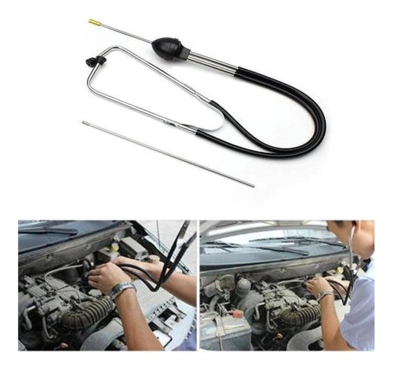 ESTETOSCOPIO MECANICO PROFESIONAL, HERRAMIENTA ESCUCHA MOTOR - 4