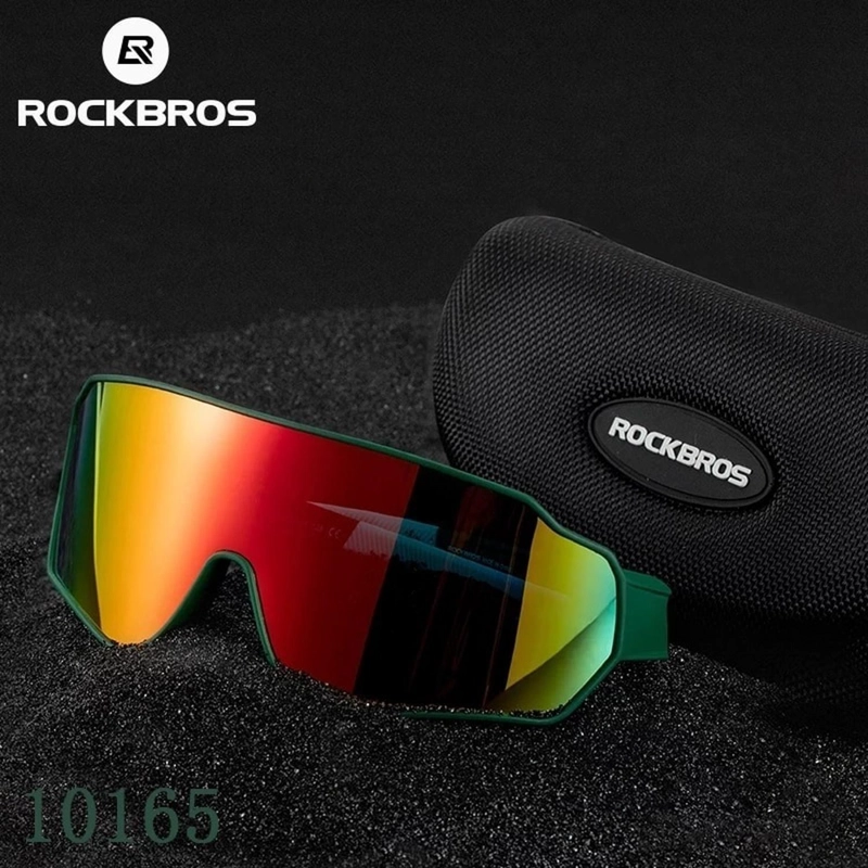 LENTES ROCKBROS ORIGINALES, BICICLETA Y DEPORTES OUTDOOR VERDE - BLANCO - 3