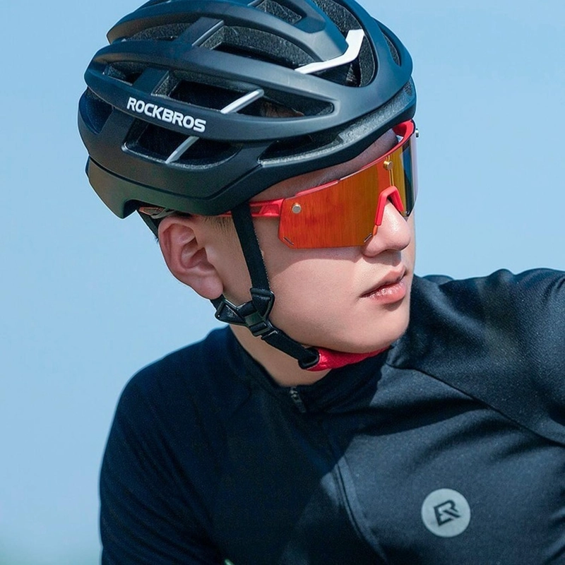 LENTES ROCKBROS MICA MAGNE TICA INTERCAMBIABLE UV400 CICLISMO - 2
