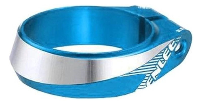 COLLARIN 31,8 MM / 34.9 MM CON PERNO, BICICLETA SILLIN TIJA 31.8 / ROJO - 5