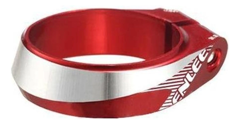 COLLARIN 31,8 MM / 34.9 MM CON PERNO, BICICLETA SILLIN TIJA 31.8 / ROJO - 6