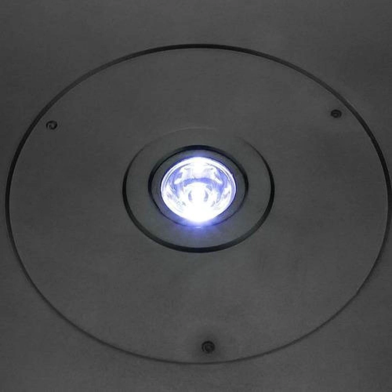 BASE GIRATORIA DE FOTOGRAFIA O EXHIBICION 360° CON LED NEGRO - 3