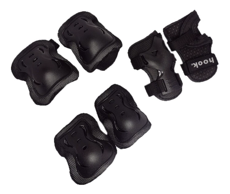 PROTECCION HOOK ADULTO NIÑO RODILLERA CODERA MUÑEQUERA/PALMA XS - 1