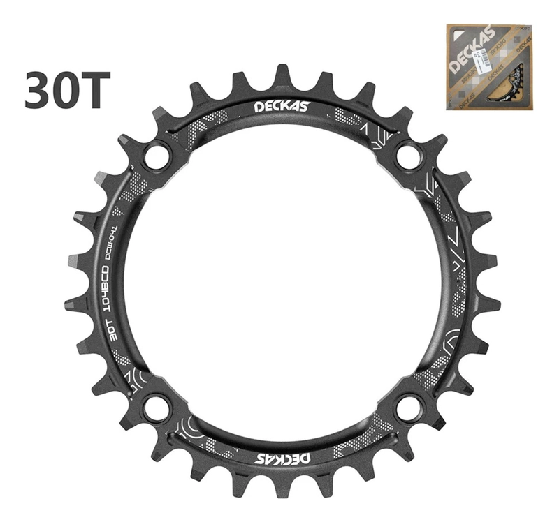 PLATO REDONDO MTB NARROW WIDE BICICLETA 30T 32T 34T 36T 38T 30T - 6