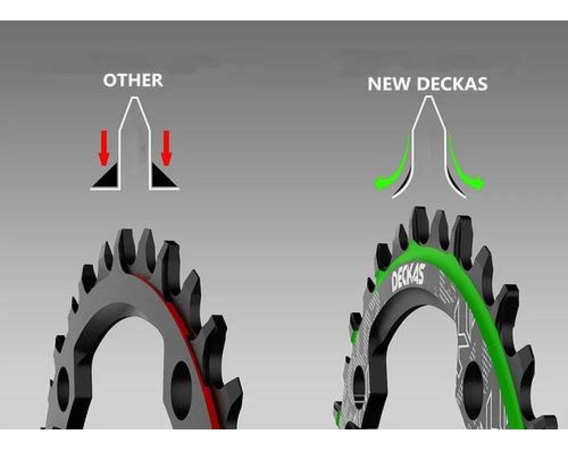 PLATO REDONDO MTB NARROW WIDE BICICLETA 30T 32T 34T 36T 38T 38T - 6
