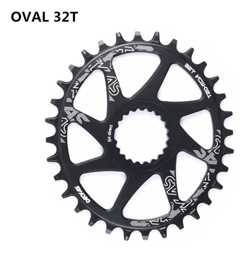 PLATO OVALADO 12V 30 - 52T DIRECT MOUNT COMPATIBLE SHIMANO 32T - 6