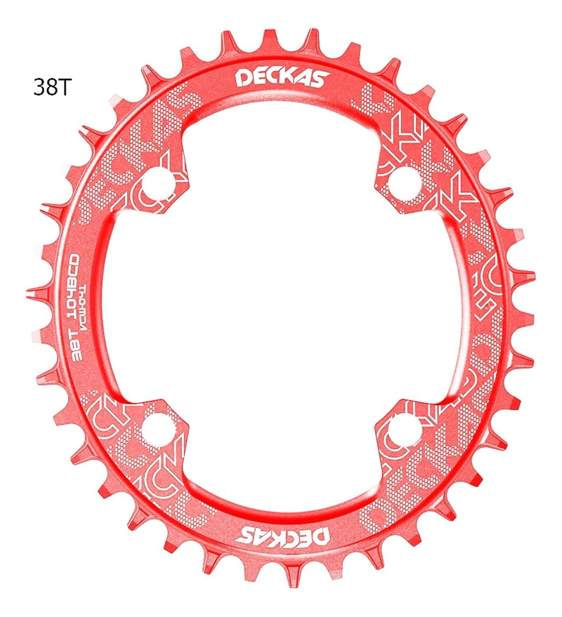 PLATO OVALADO MTB NARROW WIDE BICICLETA 30T 32T 34T 36T 38T 38T - 4