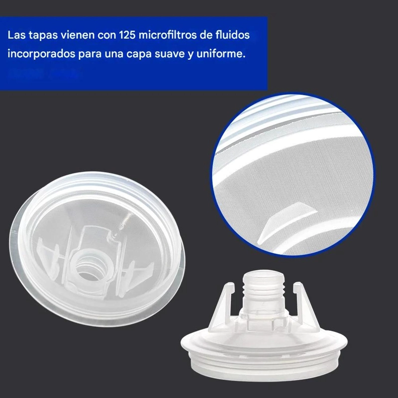 JUEGOS 50 VASOS DESECHABLES PINTURA AUTOS 160ML PISTOLA - 7