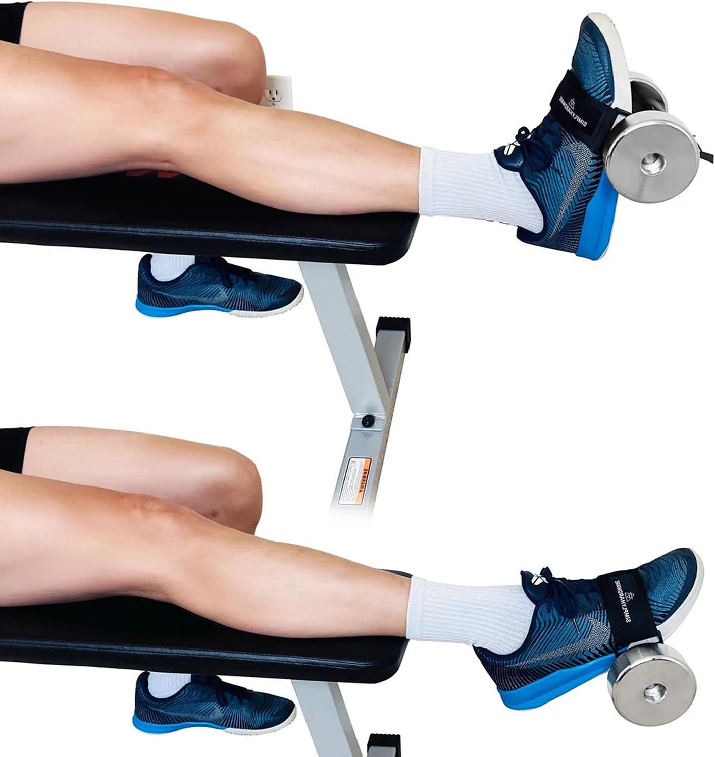CORREAS TOBILLERAS PARA MANCUERNAS ENTRENAMIENTO PIERNA GYM - 3