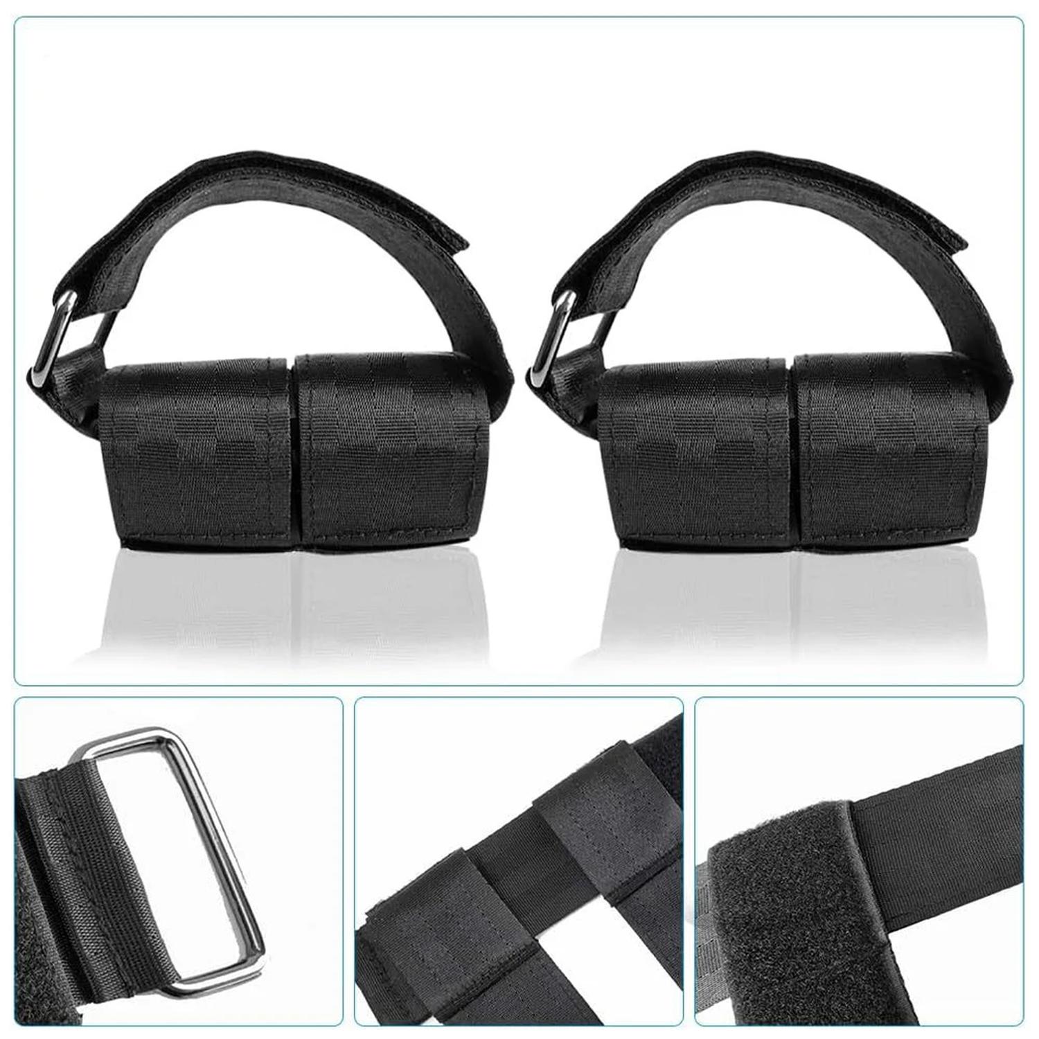 CORREAS TOBILLERAS PARA MANCUERNAS ENTRENAMIENTO PIERNA GYM - 4