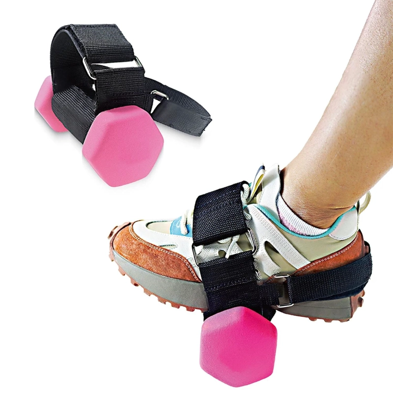 CORREAS TOBILLERAS PARA MANCUERNAS ENTRENAMIENTO PIERNA GYM - 5