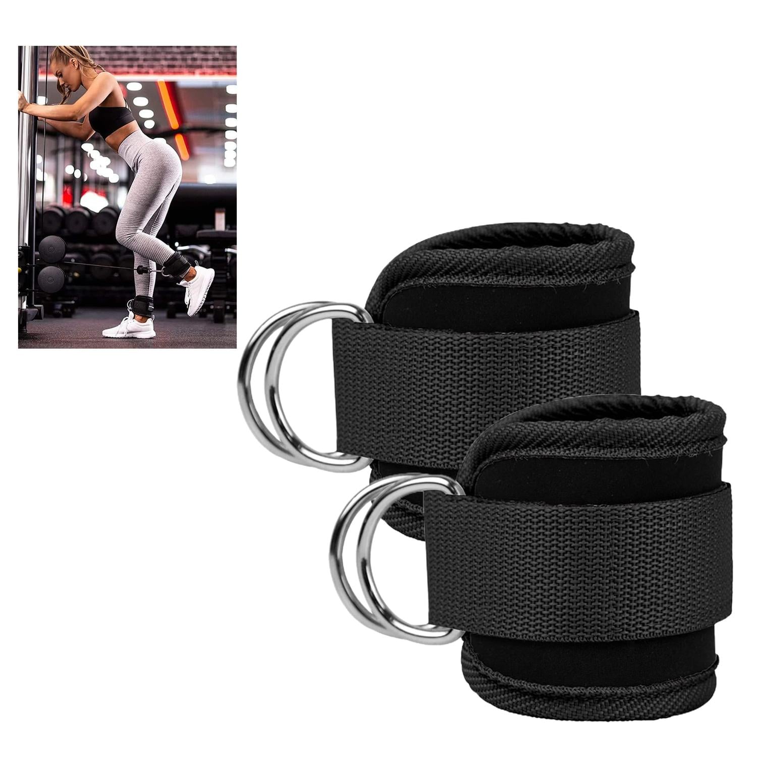 CORREAS STRAP TOBILLO MUÑECA VELCRO REFORZADO GYM POLEAS - 1