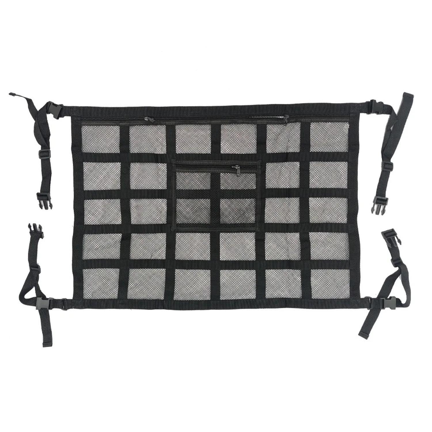 RED DE CARGA AL TECHO VIAJE AUTO SUV CAMIONETA UNIVERSAL TAMAÑO 70X50 CM - 4