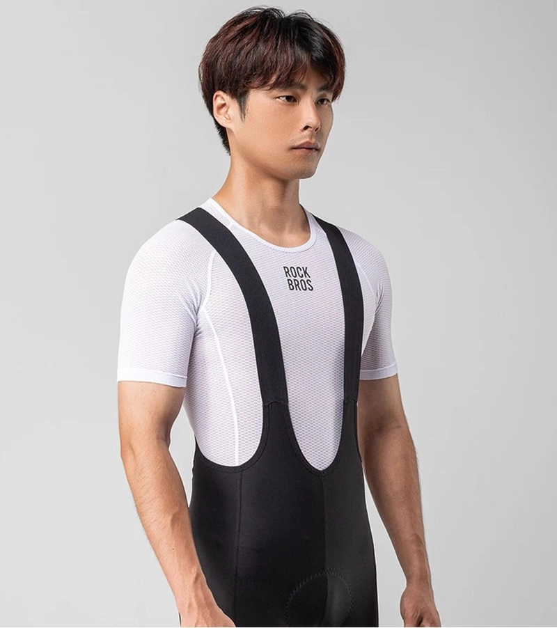 POLERA PRIMERA CAPA CICLISMO ROCKBROS SECADO RAPIDO MALLA - 4