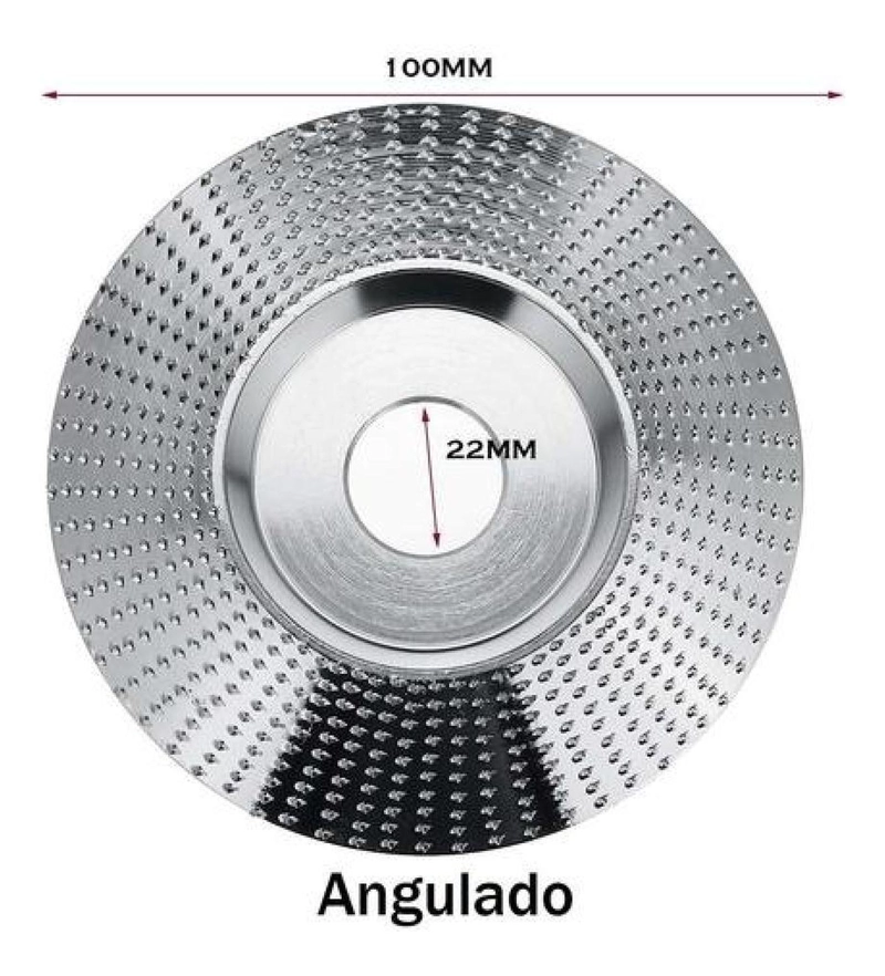 DISCO DESGASTE DE MADERA ESTANDAR CHILE 22 MM LIJADO ESMERIL EN ARCO - 6