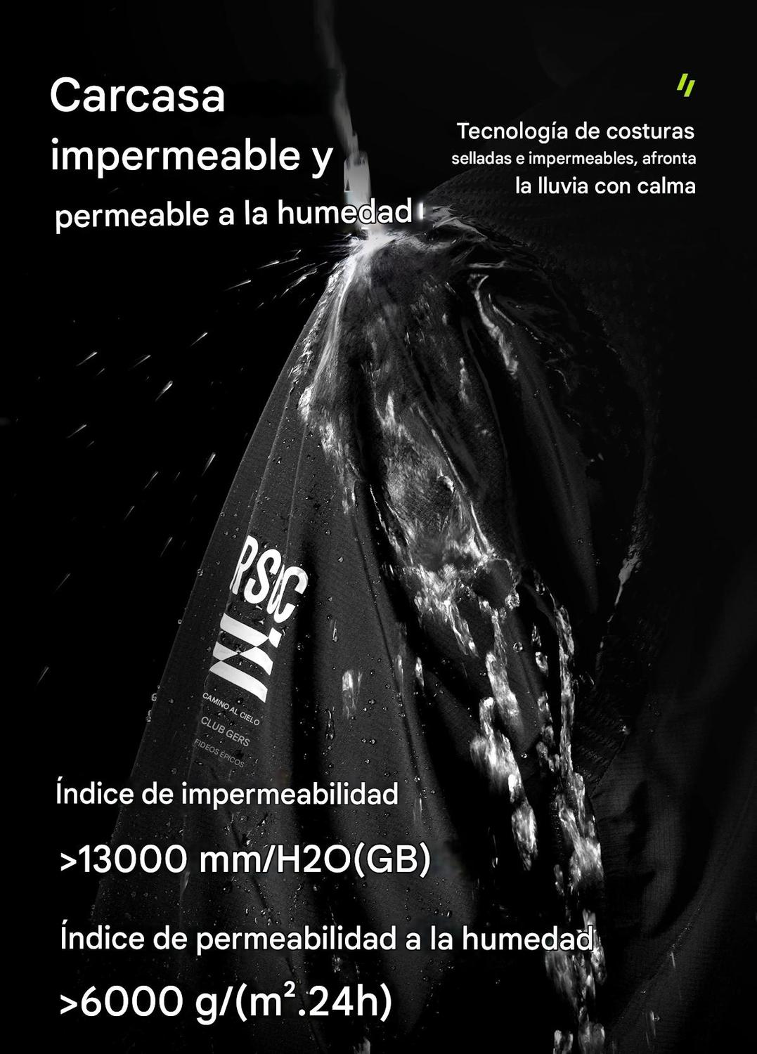 CHAQUETA CORTAVIENTOS CICLISMO ROCKBROS IMPERMEABLE MTB RUTA - 9