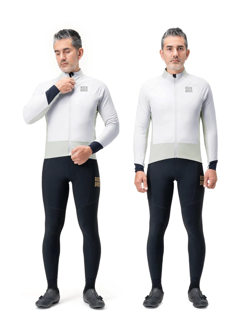 TRICOTA CICLISMO ROCKBROS INVIERNO POLAR TE RMICA HOMBRE - 5