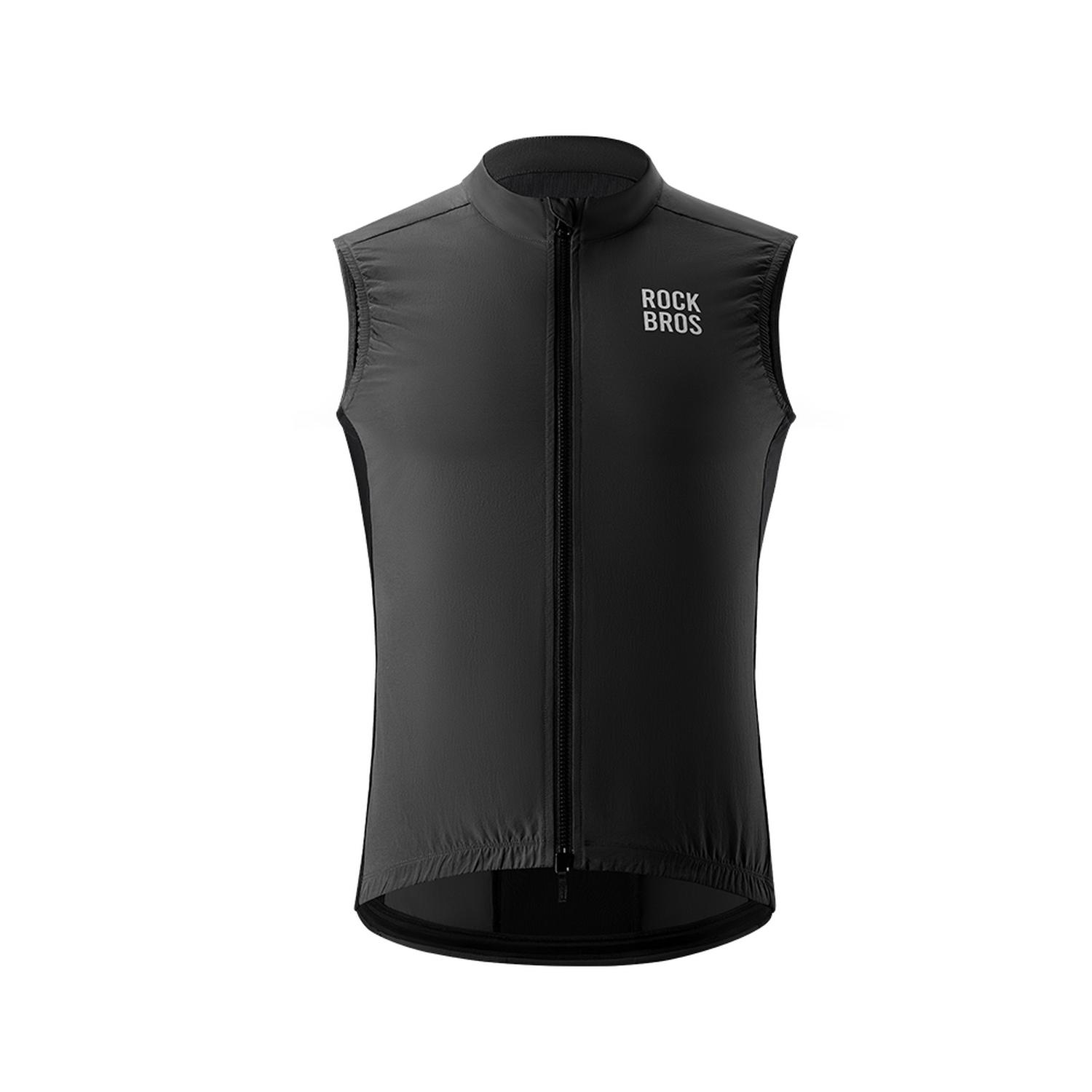 CORTAVIENTO CICLISMO SIN MANGAS ROCKBROS ULTRALIGERO MALLA - 4