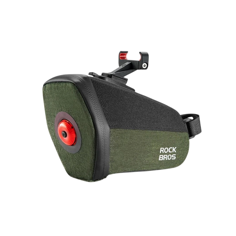 BOLSO ROCKBROS SILLIN LUZ FRENO INTELIGENTE EVA 0.45L - 7