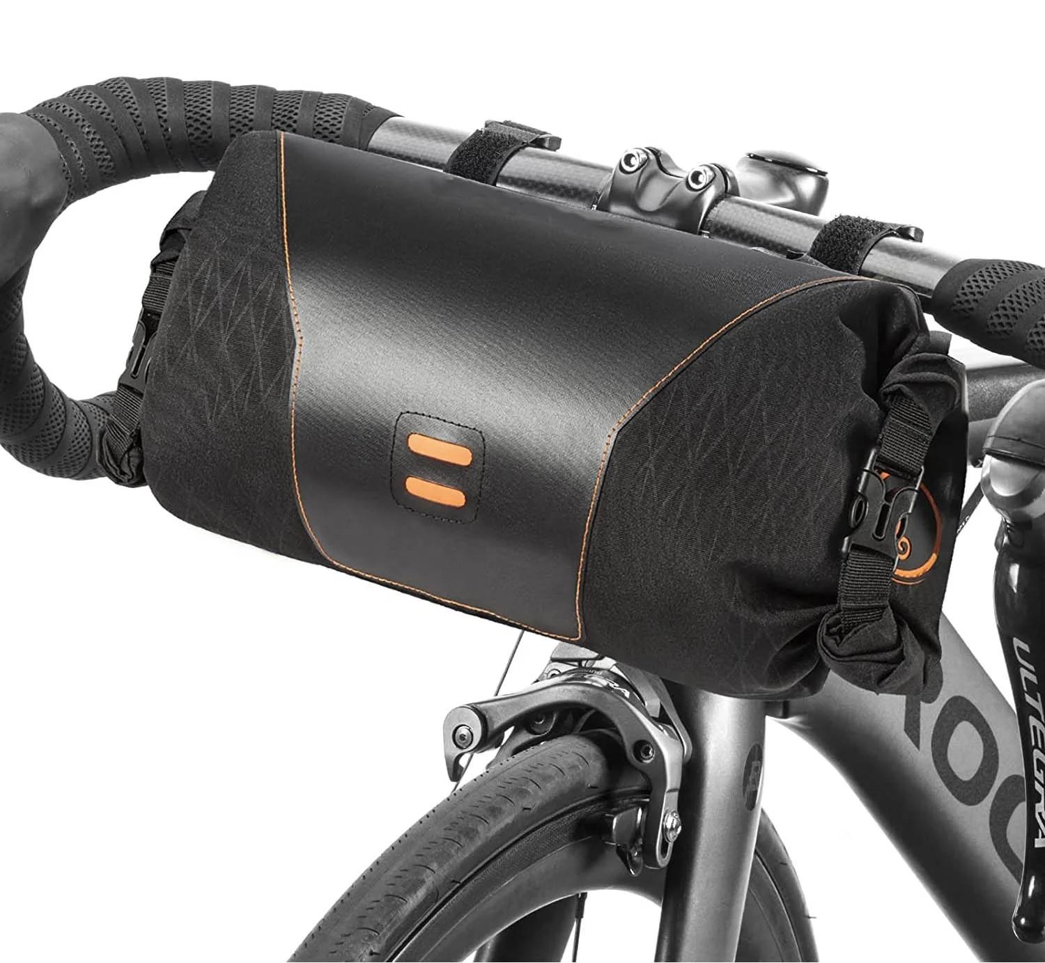 BOLSO FRONTAL IMPERMEABLE PARA MANUBRIO DE BICICLETA - 1