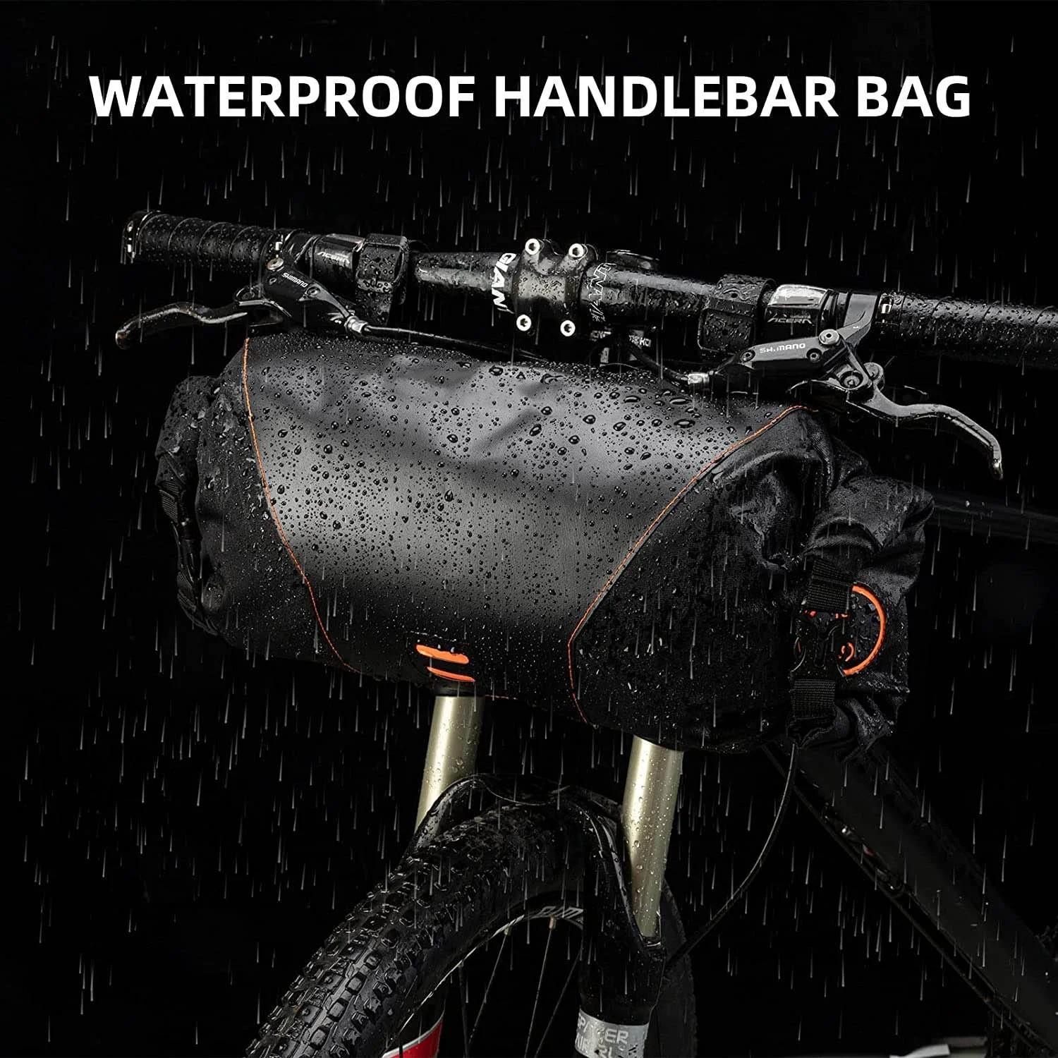BOLSO FRONTAL IMPERMEABLE PARA MANUBRIO DE BICICLETA - 2