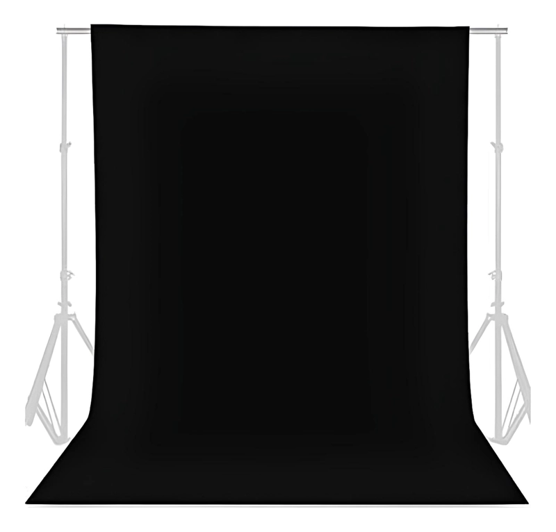 TELON FONDO CHROMA 3X4 METROS FOTOGRAFIA COLORES MUSELINA LISA - 1