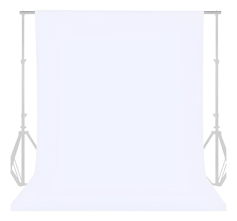 TELON FONDO CHROMA 3X4 METROS FOTOGRAFIA COLORES MUSELINA LISA - 1