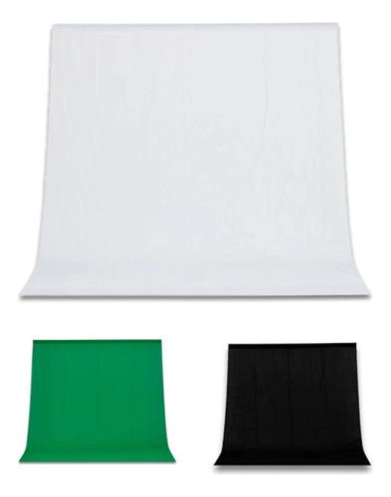 TELON FONDO CHROMA 1.6X2 METROS FOTOGRAFIA COLORES MUSELINA LISA - 8