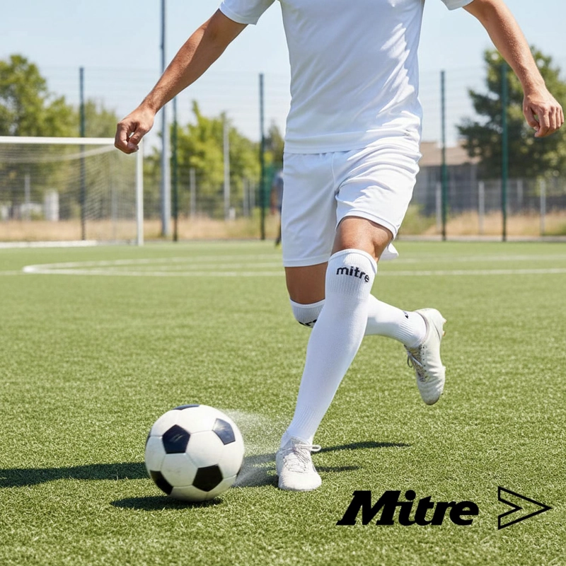 MEDIAS FUTBOL MITRE ADULTO LARGAS SUAVES AJUSTE COMODO 39-43 - 2