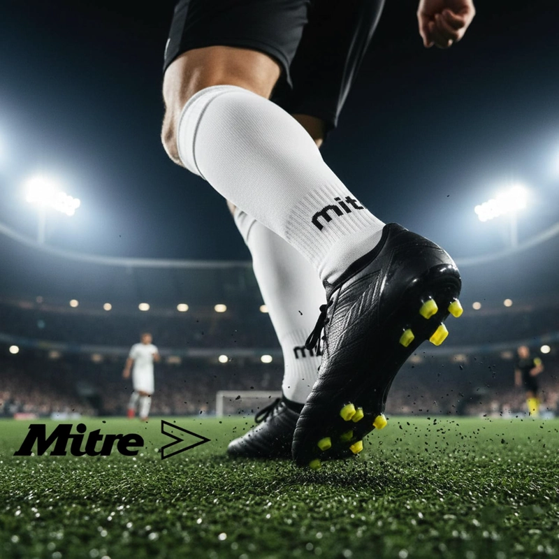 MEDIAS FUTBOL MITRE ADULTO LARGAS SUAVES AJUSTE COMODO 39-43 - 3
