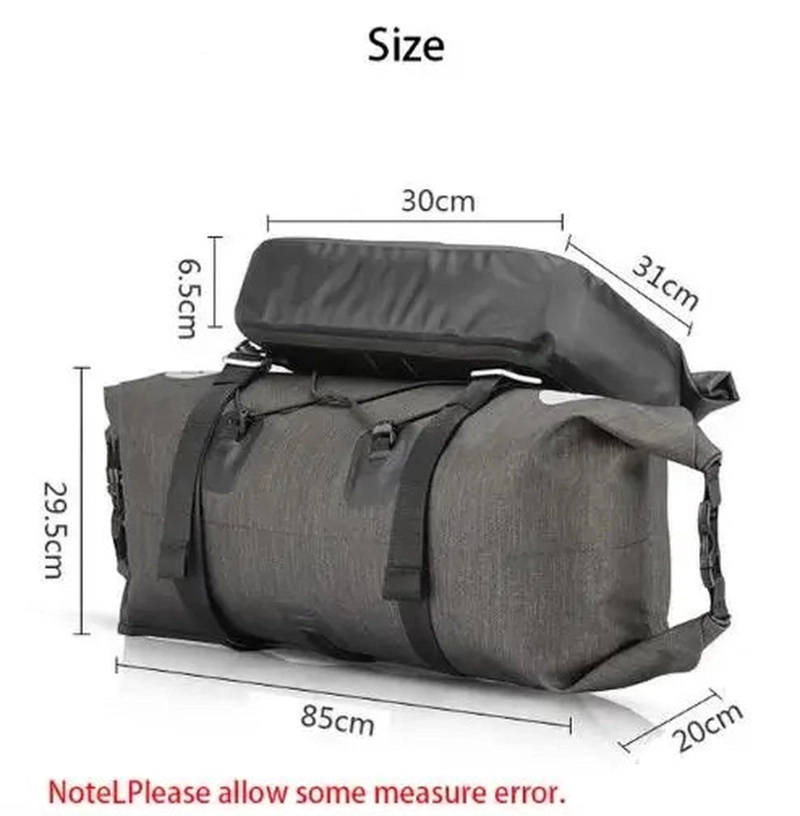 BOLSO BICICLETA MANUBRIO ROCKBROS IMPERMEABLE 2 EN 1 - 2