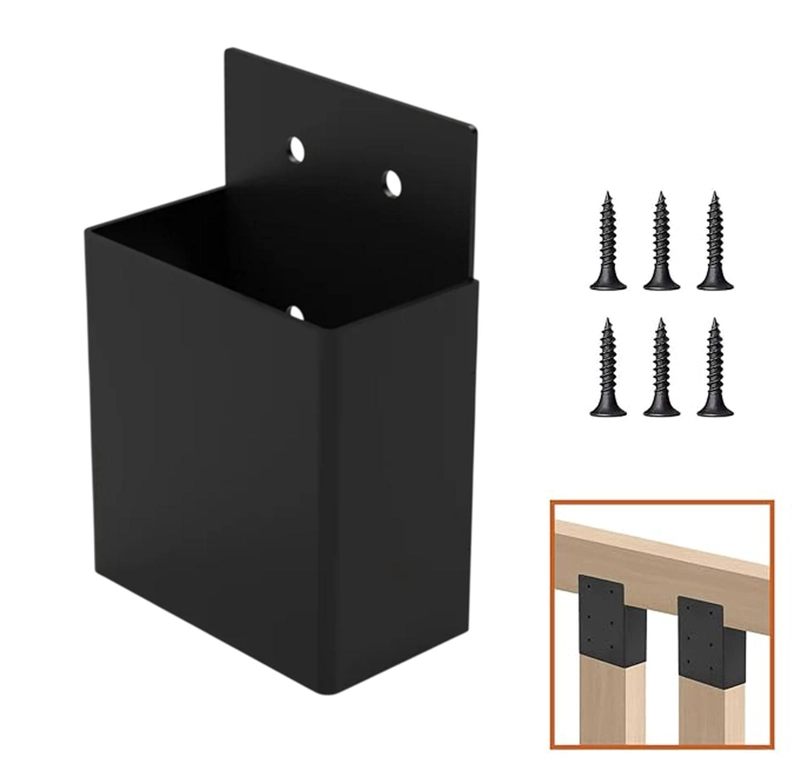 SOPORTE LATERAL PE RGOLA 2X4 ACERO GALVANIZADO HERRAJE - 1