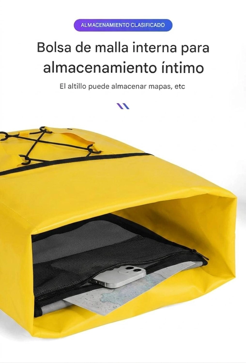 ALFORJA BICICLETA ROCKBROS IMPERMEABLE TRASERA 25L - 6