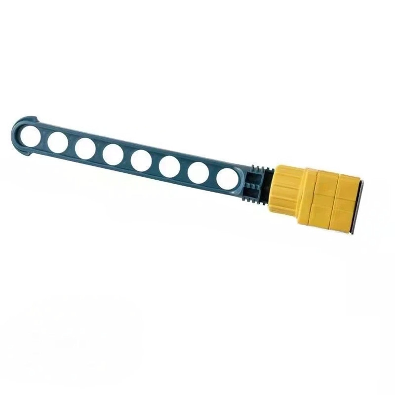 TENDEDERO COLGADOR ROPA AJUSTABLE 8 AGUJEROS PARA VENTANA AZUL - 1