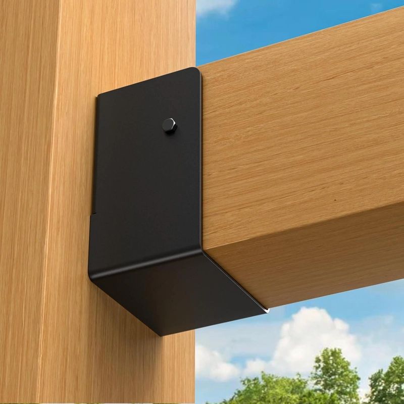 SOPORTE OCULTO VIGA PE RGOLA ACERO 2X4 PULGADAS - 4